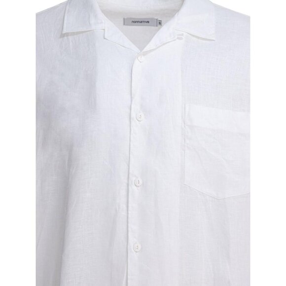 Nonnative Voyager Oxford Linen Shirt Tag Size 3 Men - Picture 3 of 4